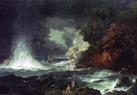 hodgesa_view_of_cape_stephens_in_cooks_straits_new_zealand_with_waterspout_17762